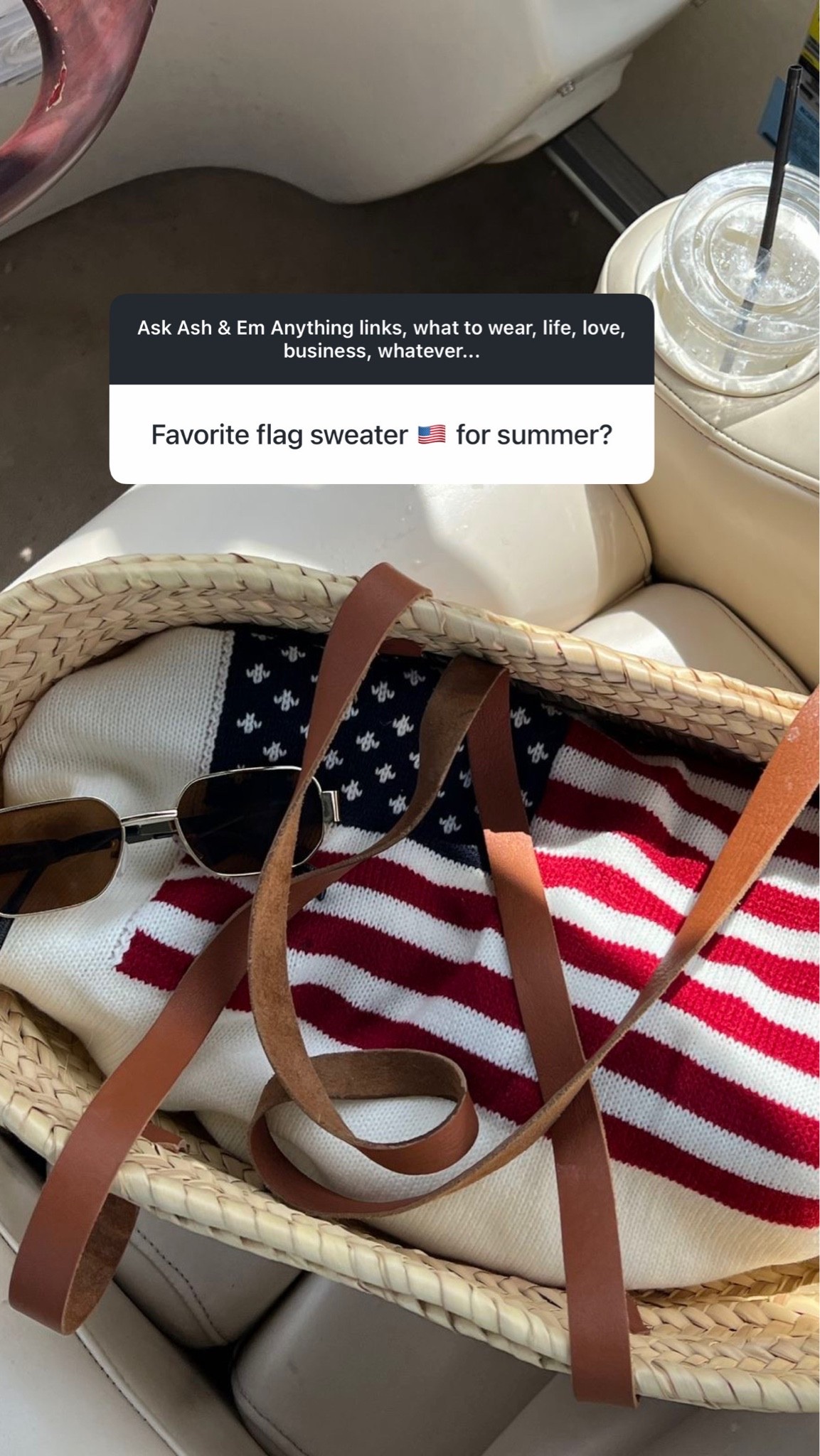 my two favorite flag sweaters this year 🇺🇸 memorial day outfit, americana, memorial day, 4th of July, red white and blue outfit, MDW