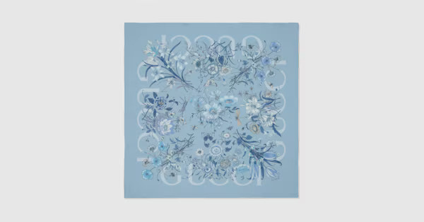 Printed silk carré | Gucci (US)