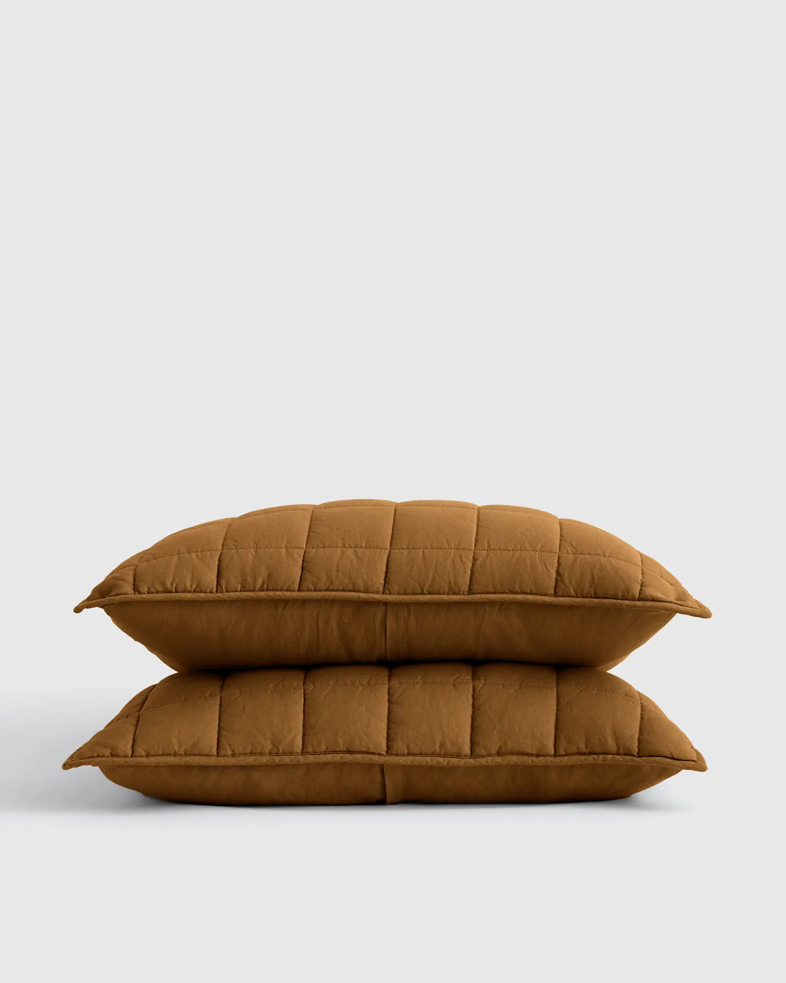 European Linen Box Quilted Sham Set | Quince