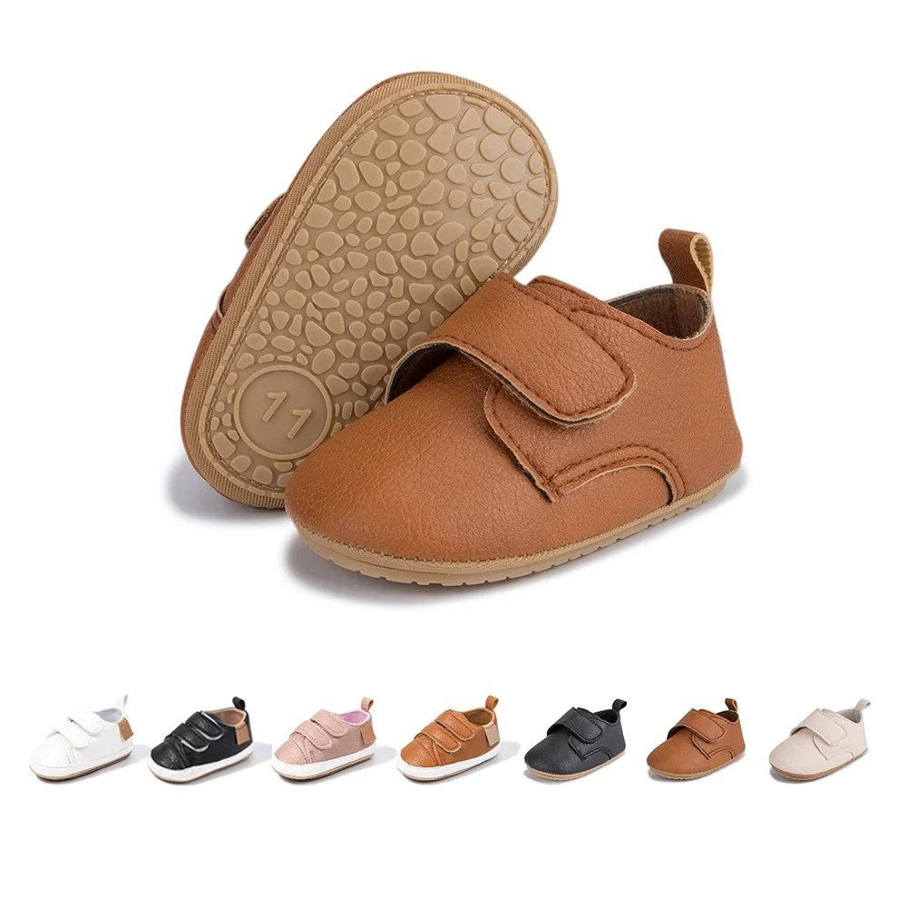 Meckior Baby Boys Girls Shoes Infant Dress Loafers Lace Up Leather Oxford Sneakers for Newborn 3-... | Walmart (US)