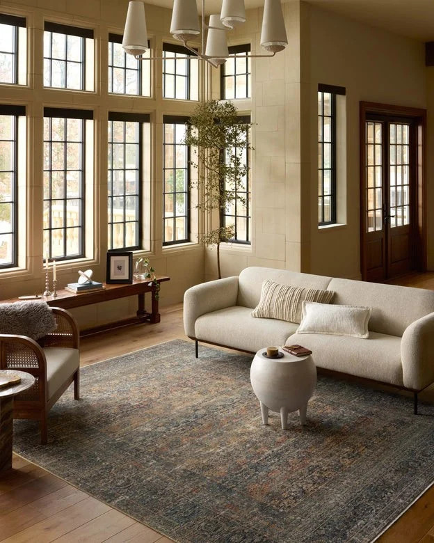 Heritage HER-11 Midnight Area Rug | Rugs Direct