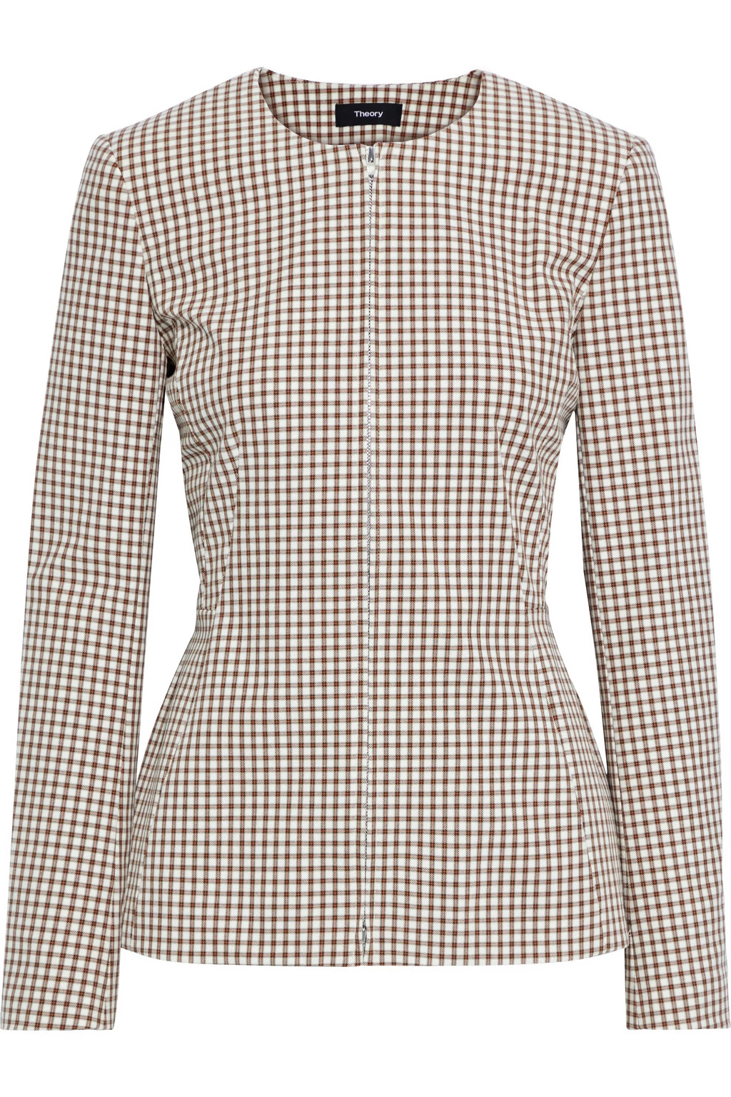 Checked cotton-blend jacket | The Outnet (US and CA)