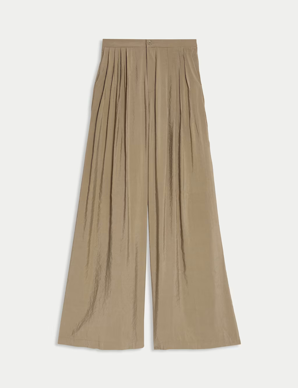 Pleated Palazzo Trousers | Marks & Spencer (UK)