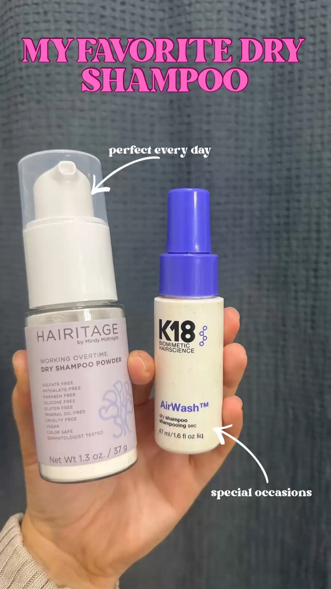 The best dry shampoos! 

#LTKgrwm #LTKmorningroutine #LTKBeauty