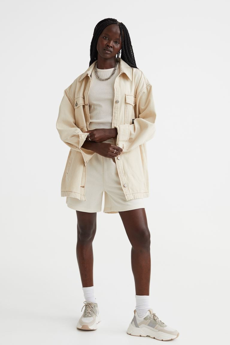 Oversized Denim Shacket | H&M (US + CA)