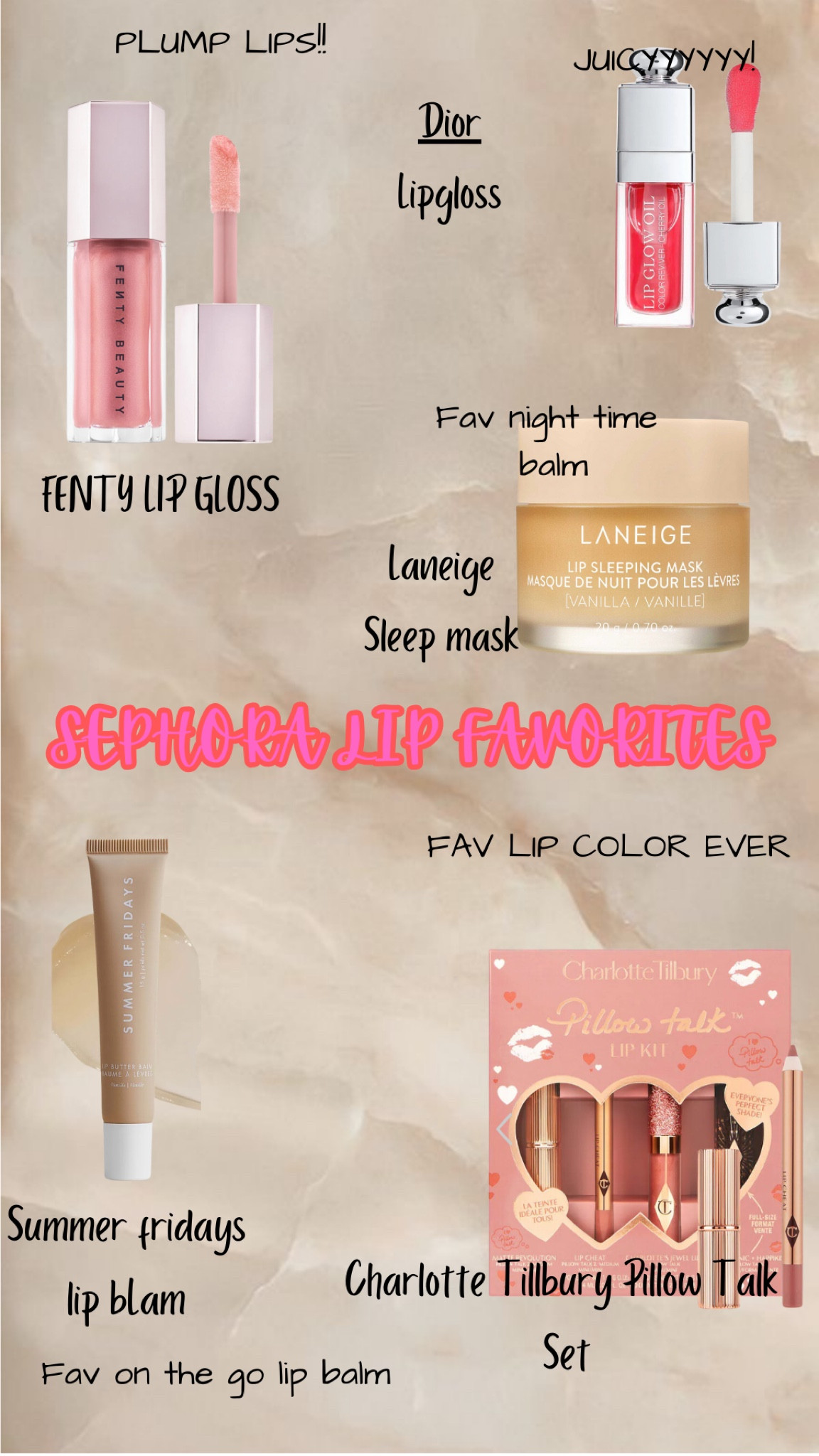 Lip favs - Sephora sale

#LTKfindsunder50 #LTKsalealert #LTKxSephora