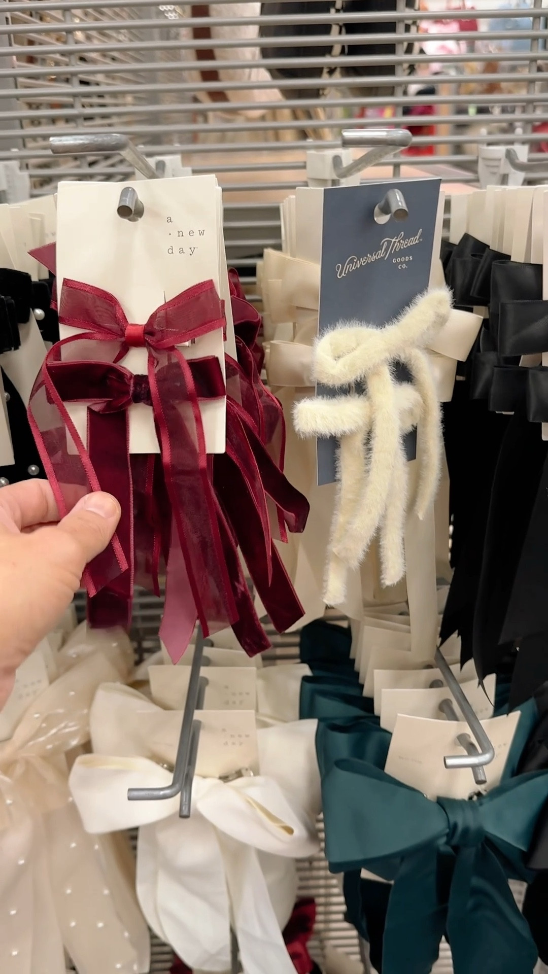 Such cute bows at target right now!! They can double as holiday decor clipped on wreaths, stocks, gift toppers, & more too! 

#LTKHoliday #LTKGiftGuide #LTKSeasonal