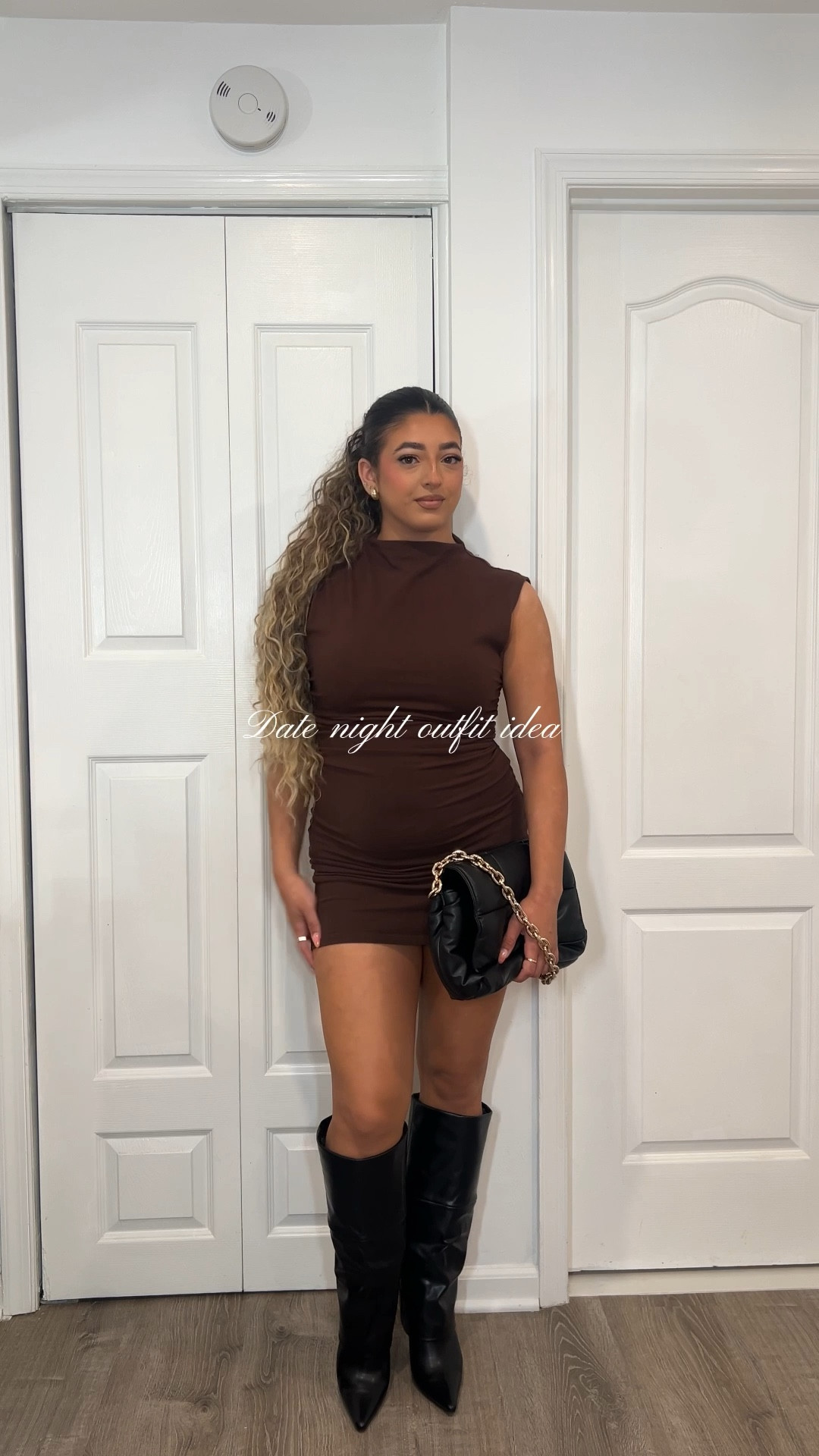 How good is this date night look?🤩 
This is the perfect transition into fall and brown is such a beautiful color for fall! And these boots are that girlll!! These boots are the perfect going out boots and a great way to elevate your look🤎 

Wearing a size small in the dress! 


(Date night looks, girls night outfits, fall boots, boots style, affordable boots, brown dress) 

#LTKFindsUnder100 #LTKFindsUnder50 #LTKStyleTip