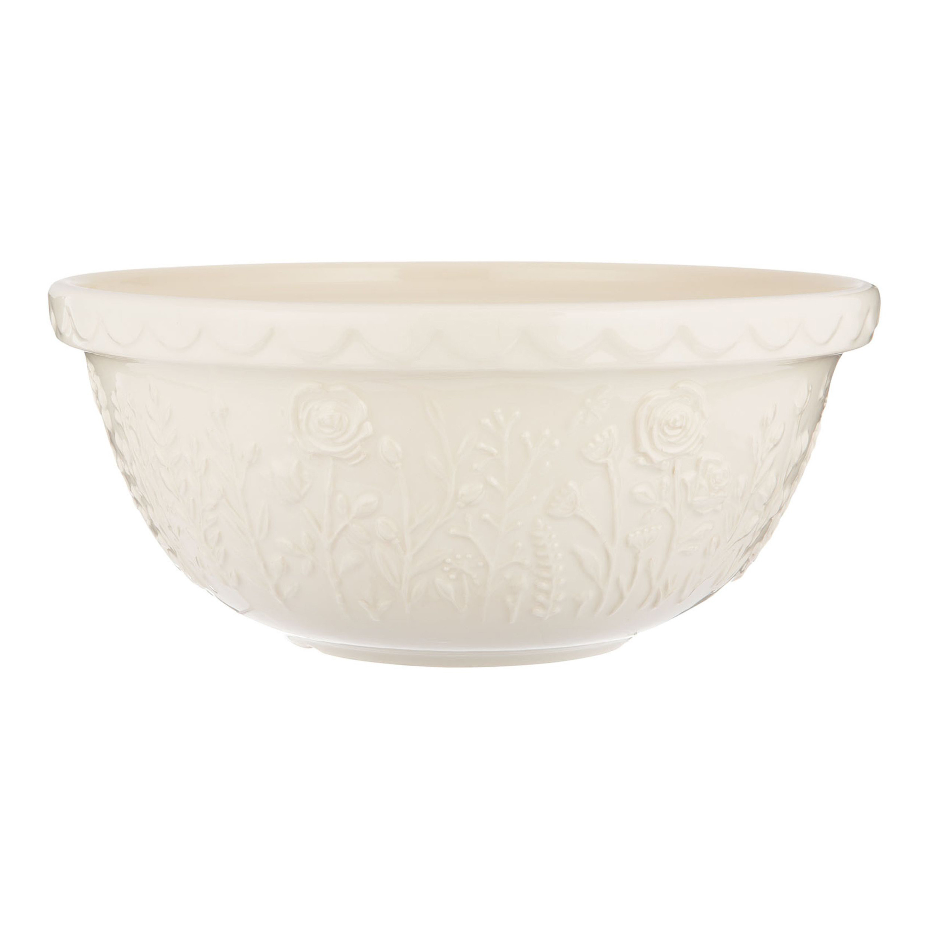 Mason Cash Large Rose In the Meadow Ceramic Mixing Bowl | World Market