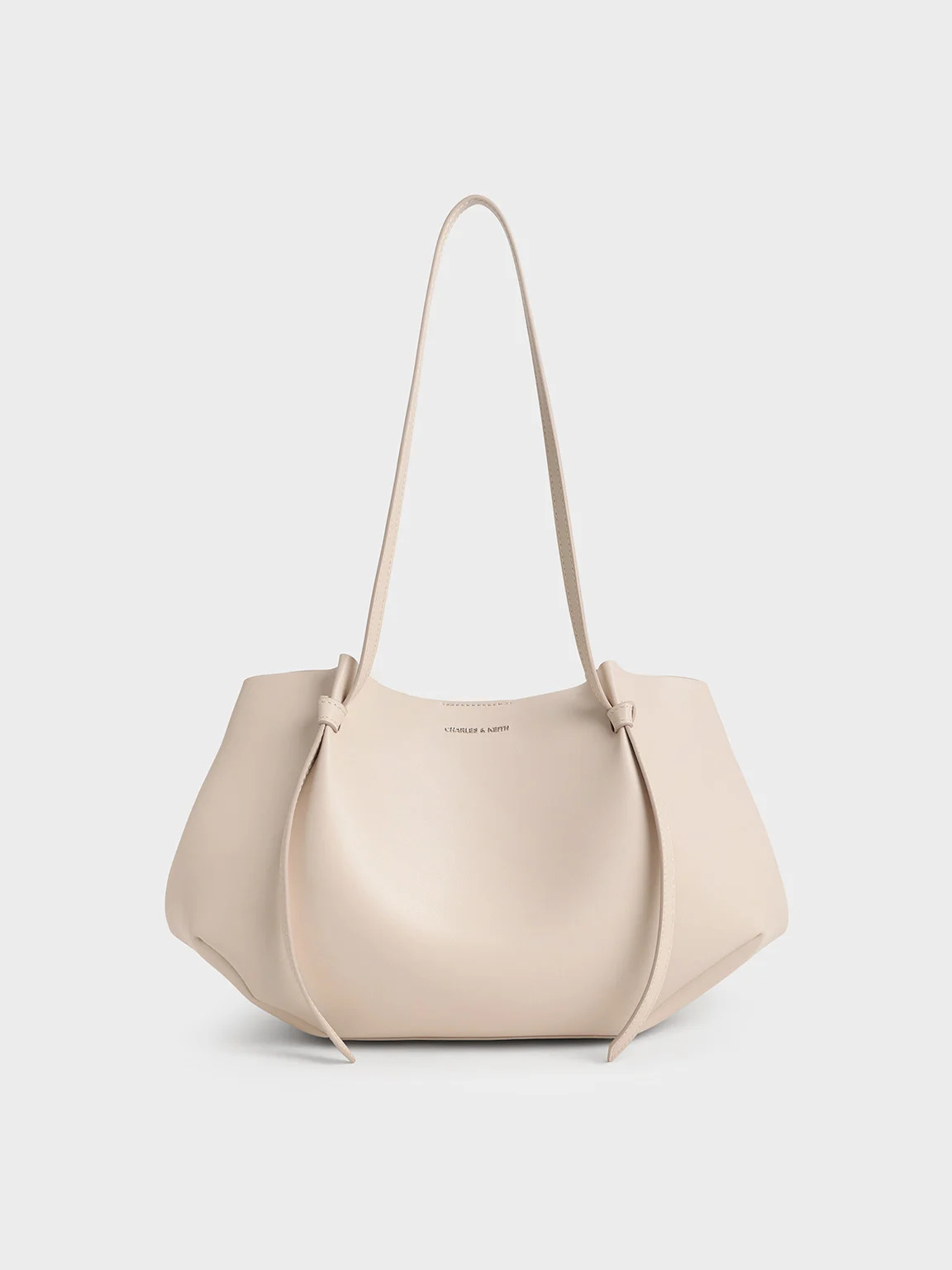 Oat Calla Tote Bag | CHARLES & KEITH | Charles & Keith US