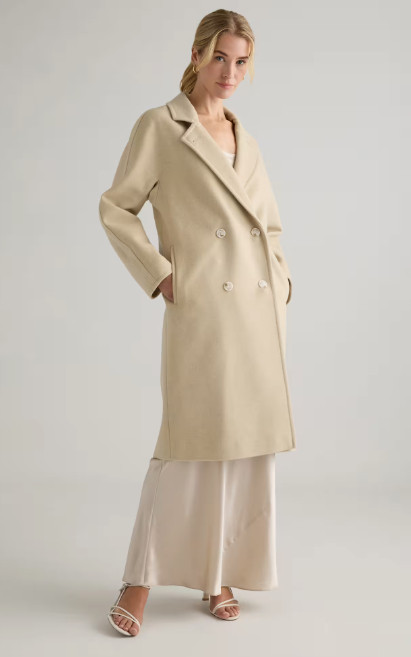 That chic, timeless coat you’ll reach for every winter 🤍 The slouchy double-breasted fit feels effortlessly elevated, the Italian wool is warm without being bulky, and it instantly makes any outfit look expensive. A forever piece. 

 

#LTKgrwm #LTKootd #LTKSeasonal