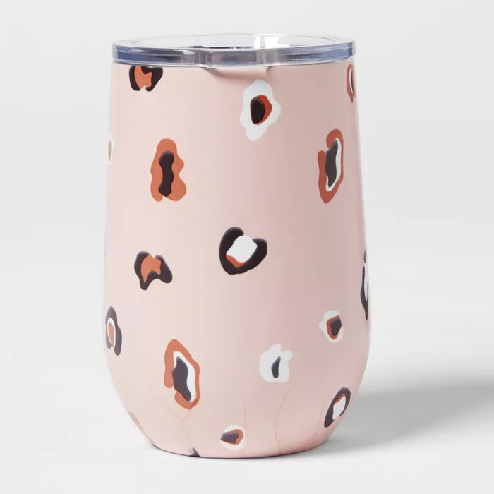 11oz Stainless Steel Vacuum Wine Tumbler with SAN Slide Lid - Room Essentials™ | Target