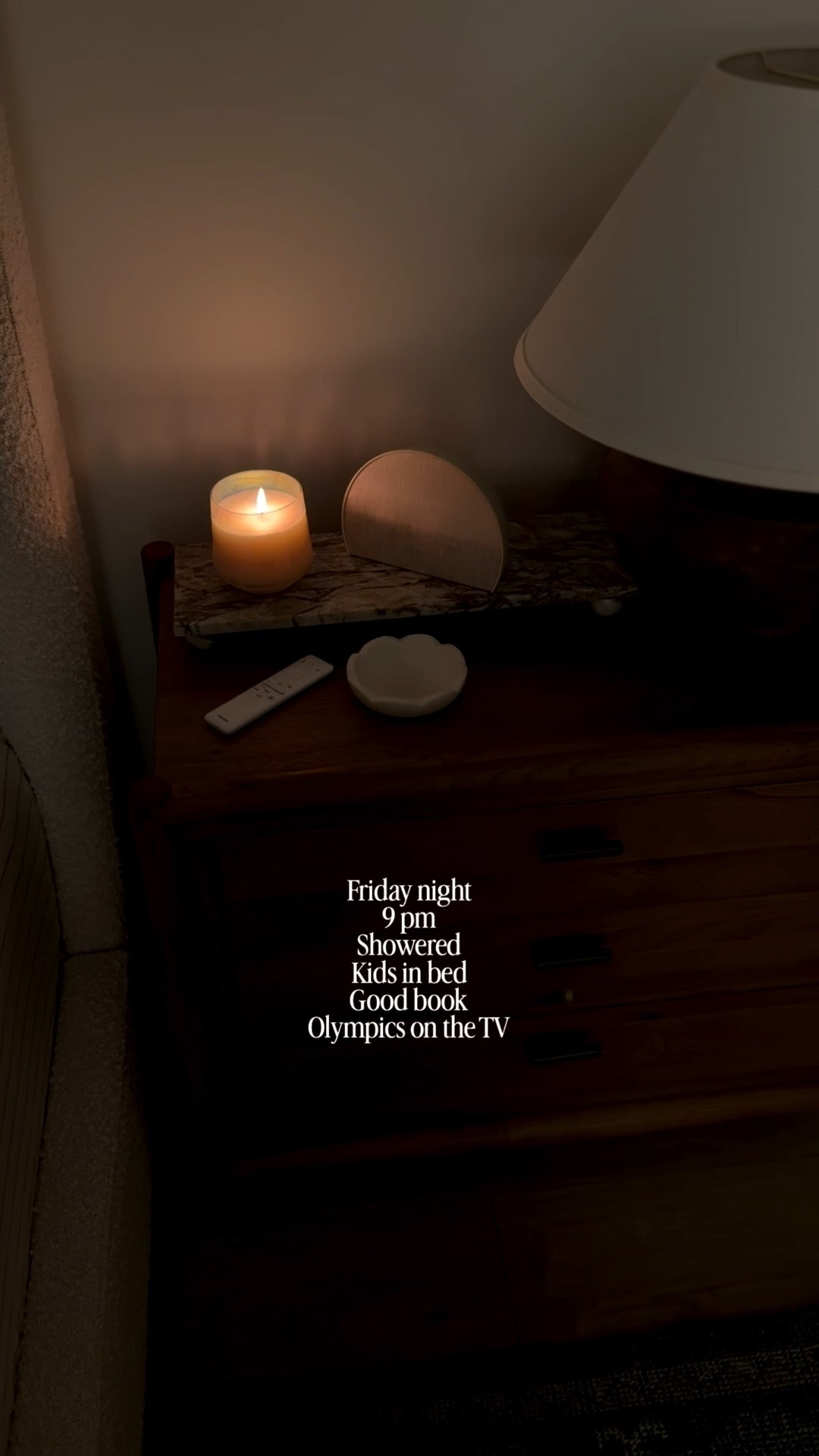 TGIF am I right?! 

How is it that January felt like a year and we’re already almost done with the first week of February 😅 What are your Friday night plans?

#interiordetails #bedroom #tgif #fridaynight 

#LTKHome #LTKselfcare #LTKmomlife