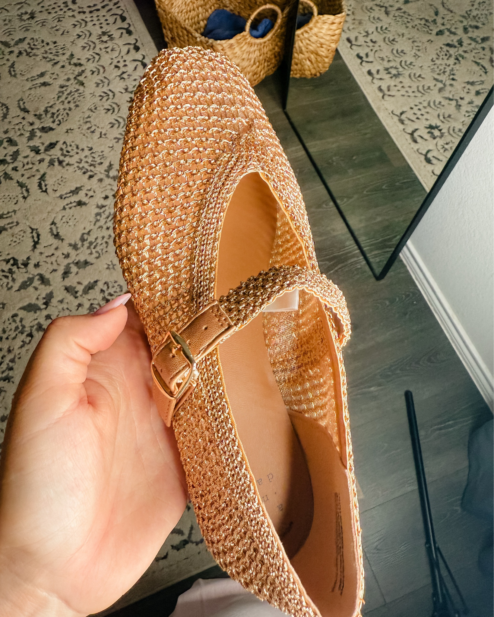 New flats from Target 🩷 so comfortable and great for my wid(er) feet! 