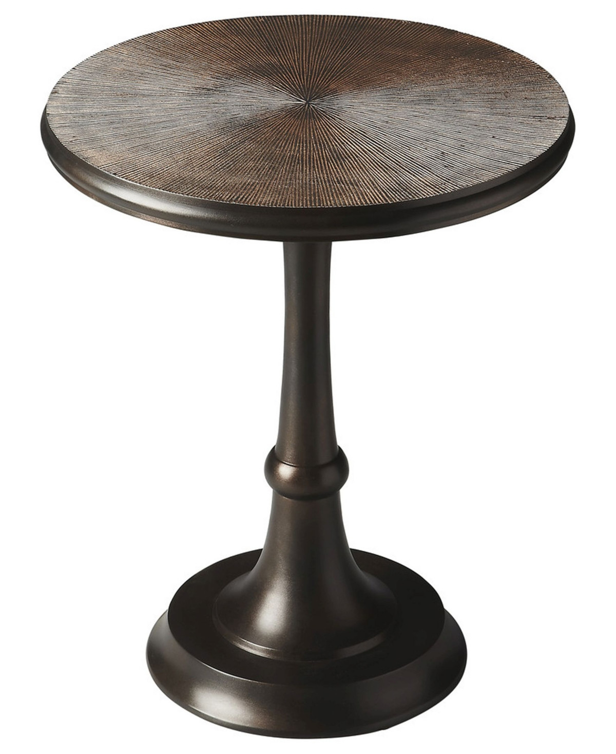 Butler Beaumont Metal Accent Table - Rust | Macy's