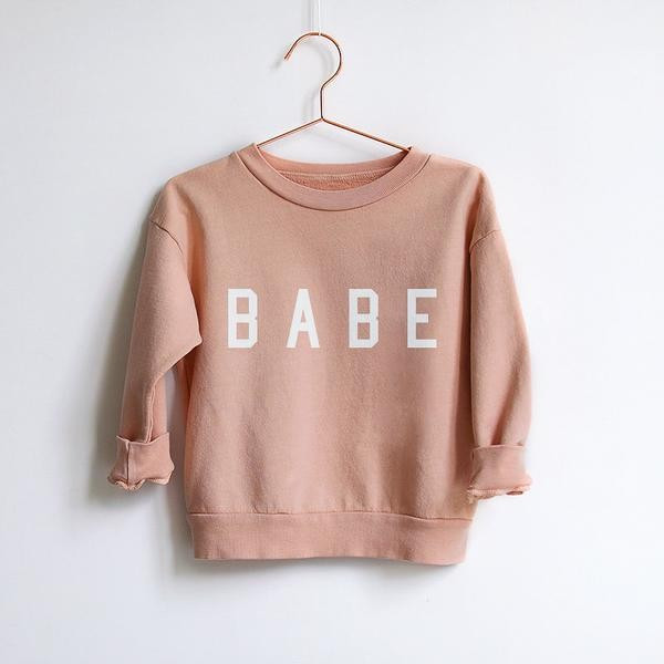 Kids Rose "Babe™" Everyday Sweatshirt | Ford and Wyatt