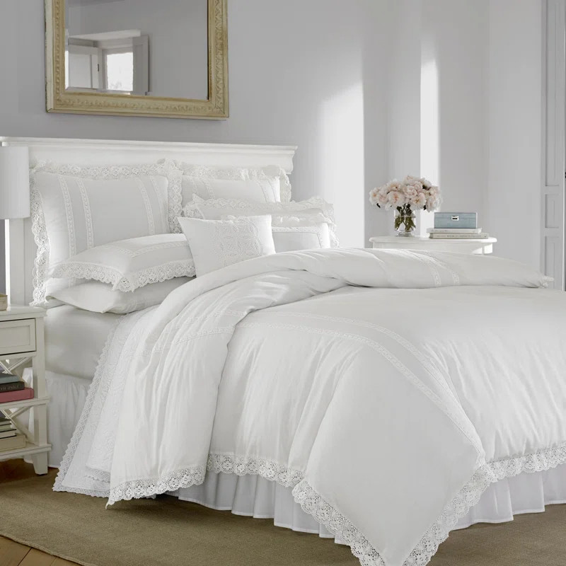 Laura Ashley Laura Ashley Annabella Cotton Duvet Cover Set | Wayfair | Wayfair North America