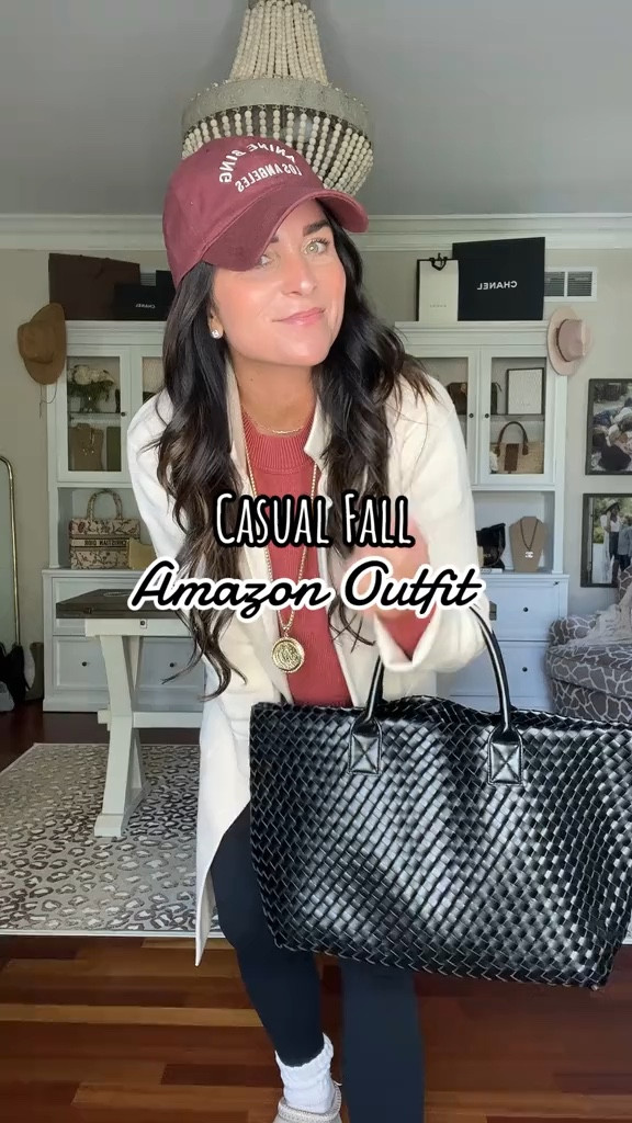 Casual fall outfit
Apricot Coatigan 
Rust sweater
Size medium sweater
Small Coatigan and leggings 

#LTKitbag #LTKstyletip #LTKfindsunder50