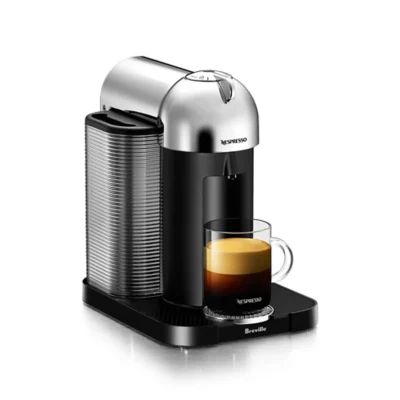 Nespresso® by Breville VertuoLine Coffee and Espresso Maker in Chrome | Bed Bath & Beyond