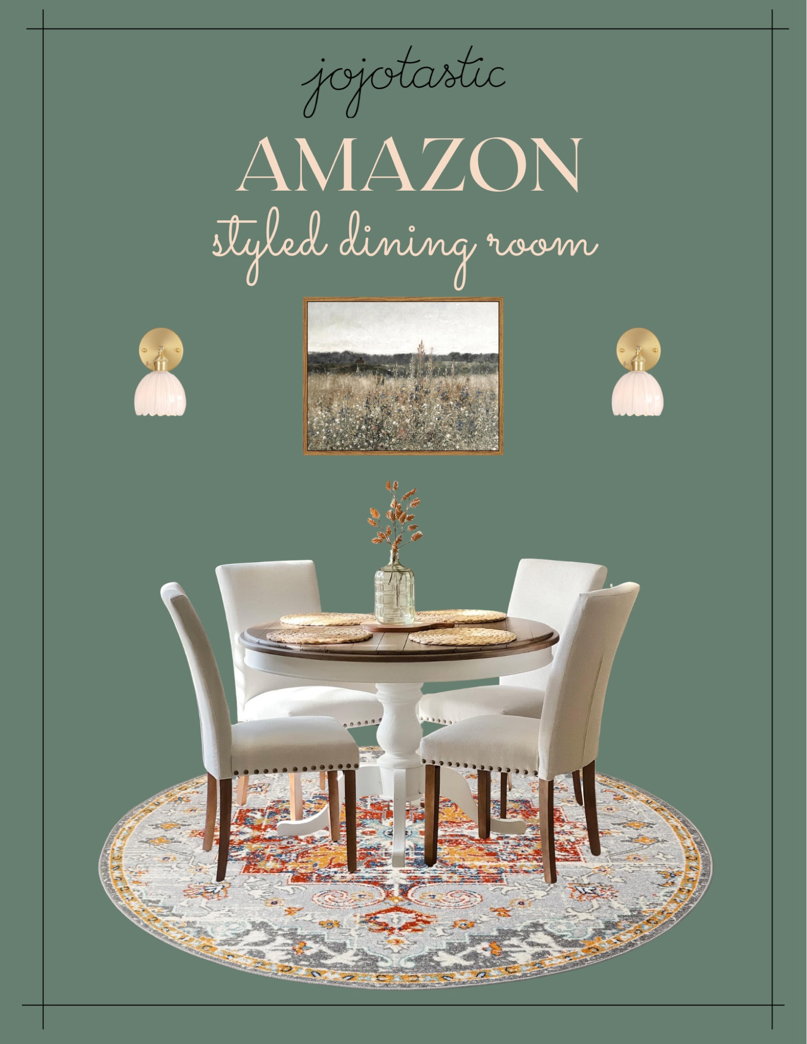 Love this styled dining room! Everything is from Amazon! 

#LTKSeasonal #LTKStyleTip #LTKHome