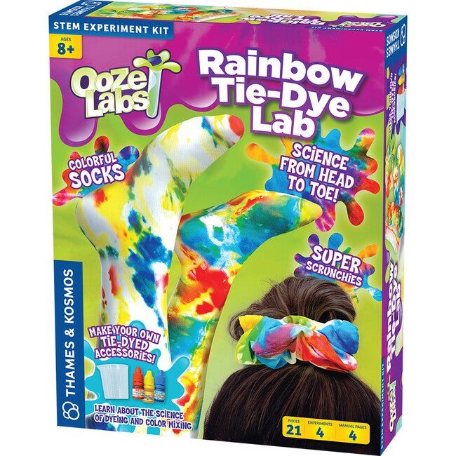 Ooze Labs Rainbow Tie-Dye Lab | Maisonette