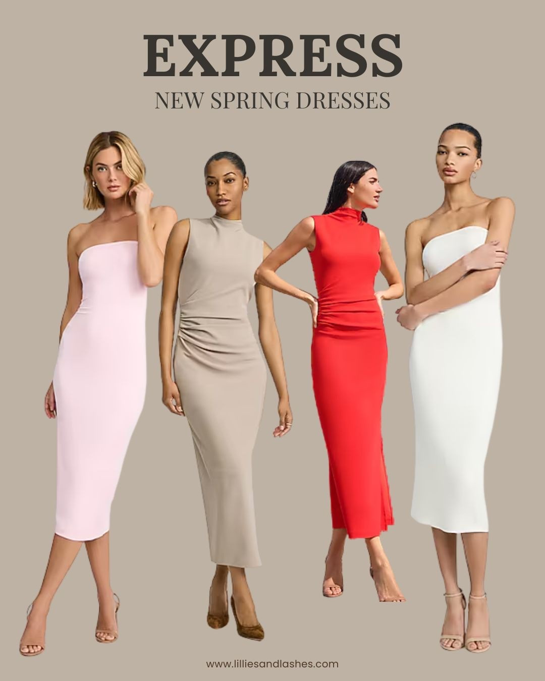New Spring Dresses at Express.

Perfect for a wedding, bridal shower, daytime wedding, destination wedding etc

These are so affordable!! Can’t veto over the prices 


#LTKWedding #LTKSaleAlert