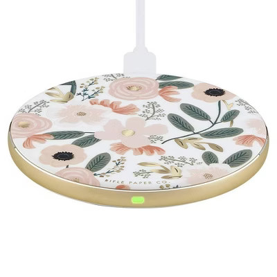 Rifle Paper Co. Power Disc Wireless Charger - Wildflowers | Target