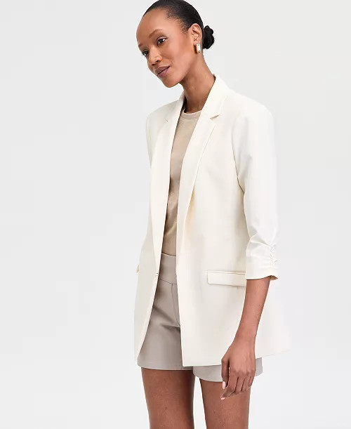 I.N.C. International Concepts Women's Menswear Blazer, Created for Macy's - Macy's | Macy's