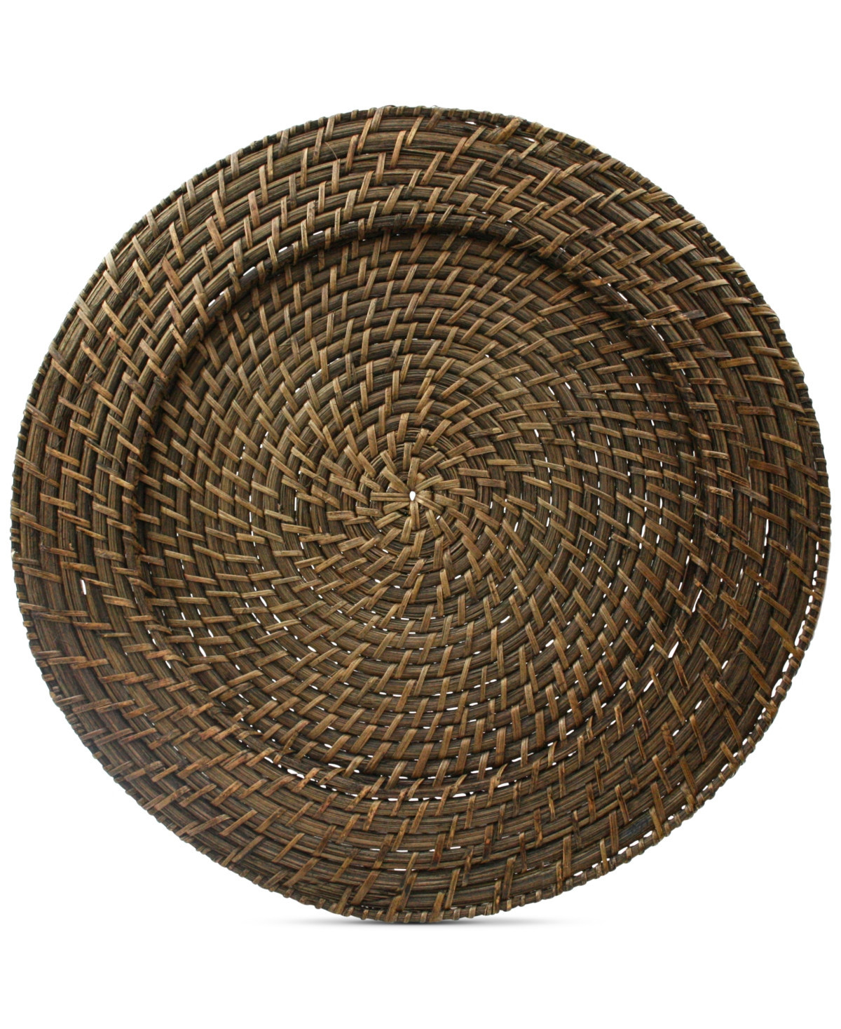 Jay Import American Atelier Rattan Round Charger, Set of 4 | Macy's