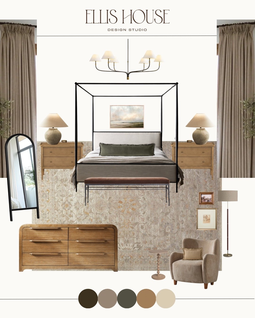 Main bedroom design board



#LTKHome