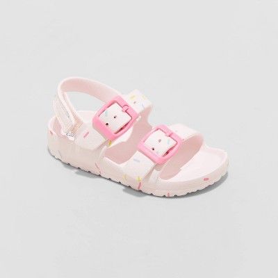 Toddler Ade Blown EVA Sandals - Cat &#38; Jack&#8482; Light Pink 7 | Target