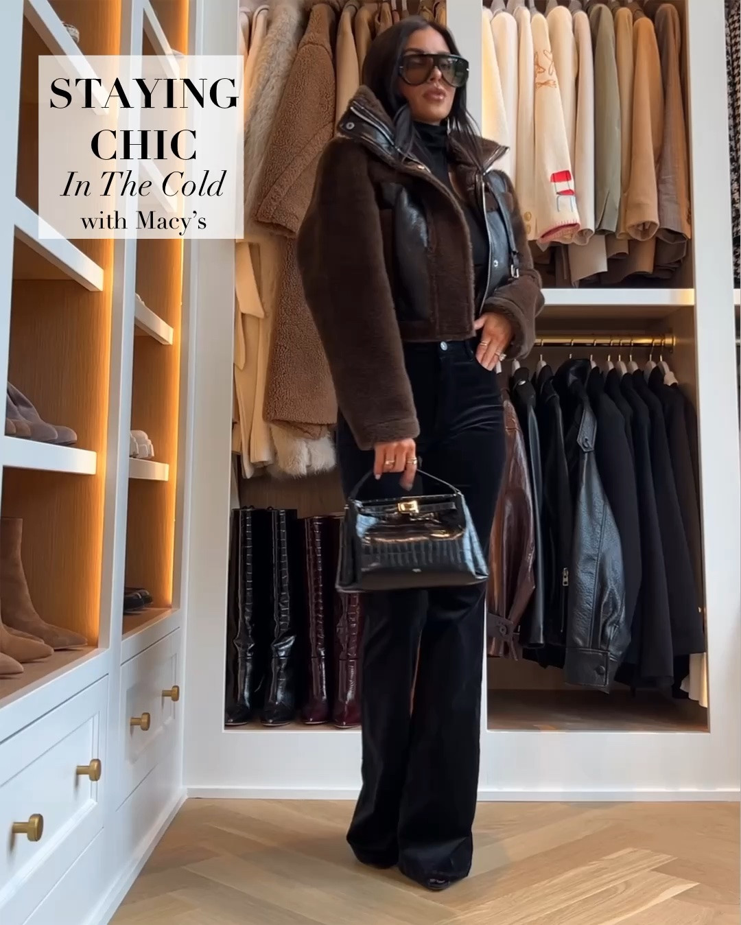 My favorite pieces to elevate a fall wardrobe when the weather gets chillier. 
Good American jeans wearing a 24/0
Wearing an XS in tops and jackets 
Fall outfit ideas, fall fashion 

Comment “Shop” and I’ll send you a DM with the link to shop these looks from @macys or find these cold weather transitional looks at the link in my bio! #MacysPartner