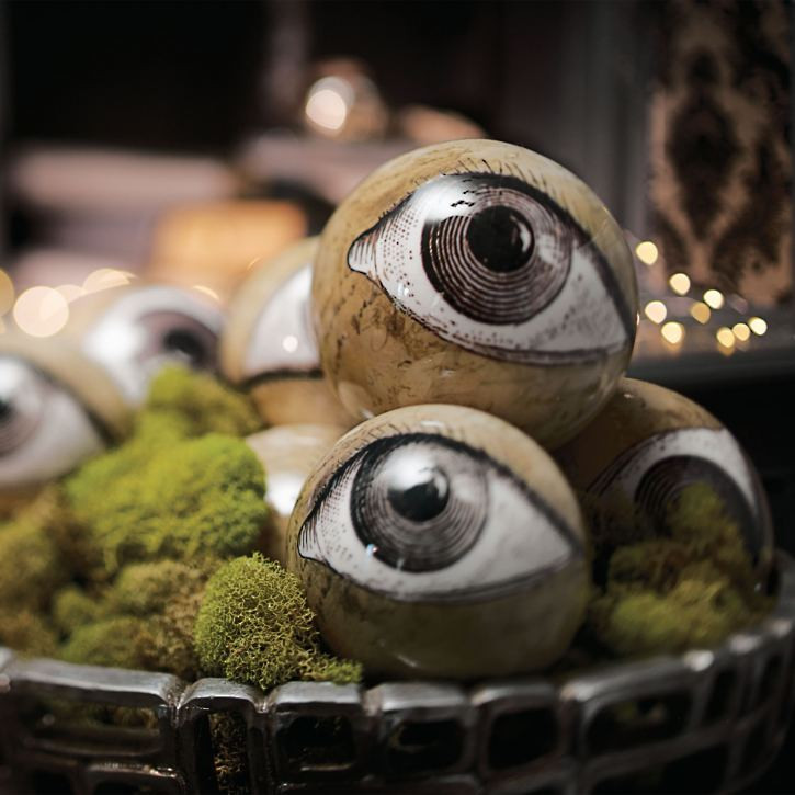 Eyeball Orbs, Set of Eight | Grandin Road | Grandin Road