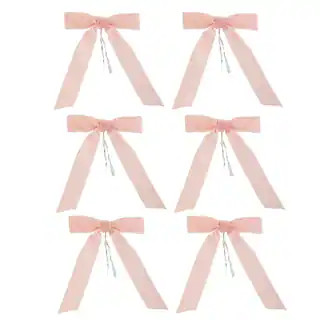 6" Pink Velvet Bows, 6ct. by Celebrate It­™ | Michaels Stores