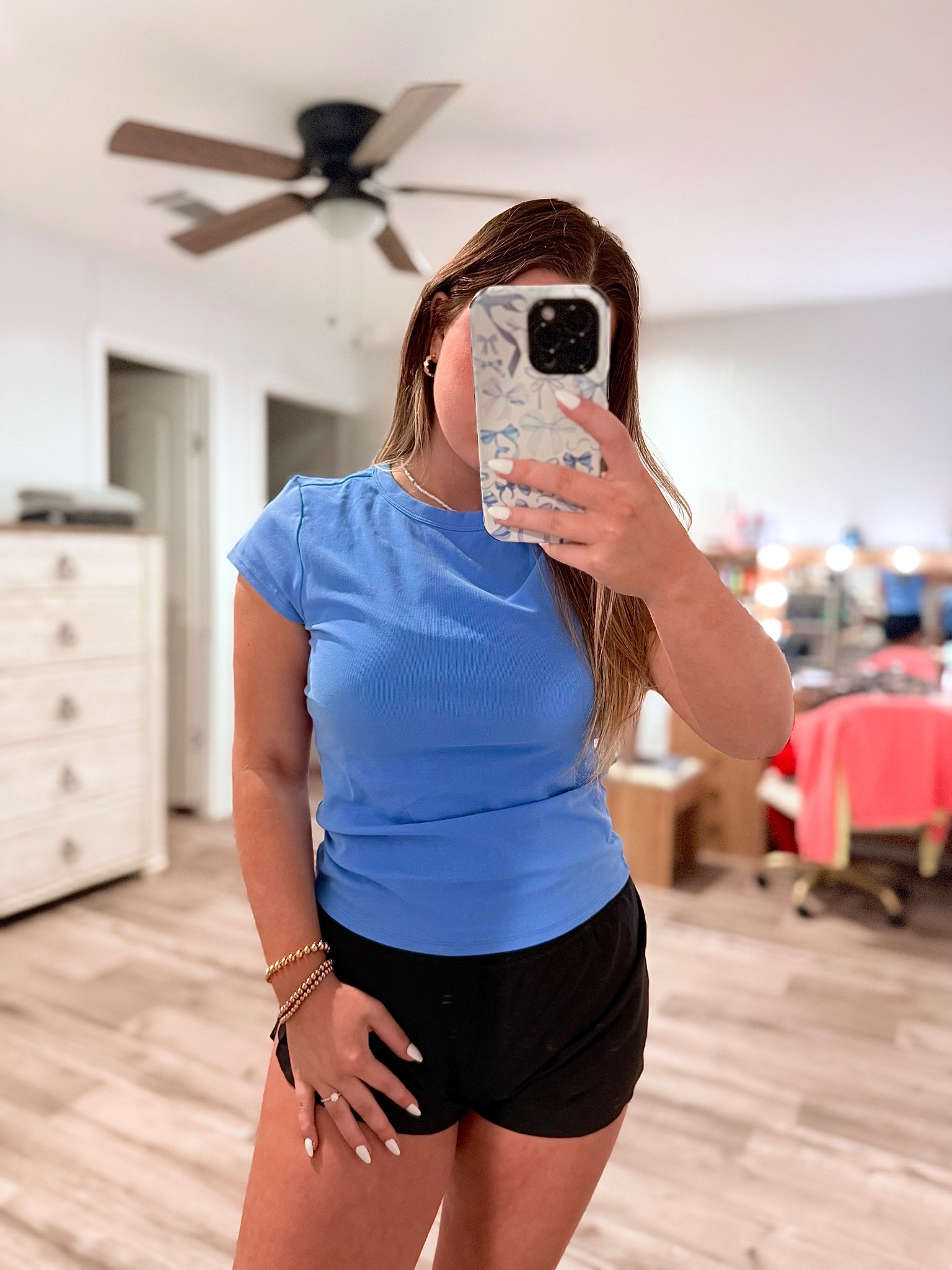 Such a cute everyday blue top!! 

#LTKPetite #LTKgrwm #LTKootd
