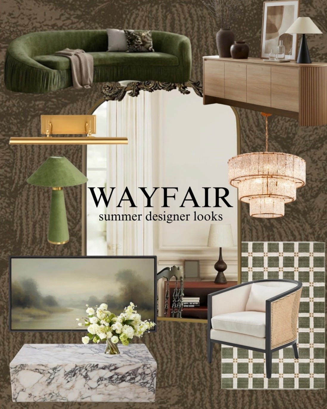 Designer looks don’t have to come with a designer price tag.✨
A few of my favorite summer finds from @Wayfair  that bring style, function, and personality to a space.

Which piece is your favorite?

#ad #wayfair #wayfairpartner