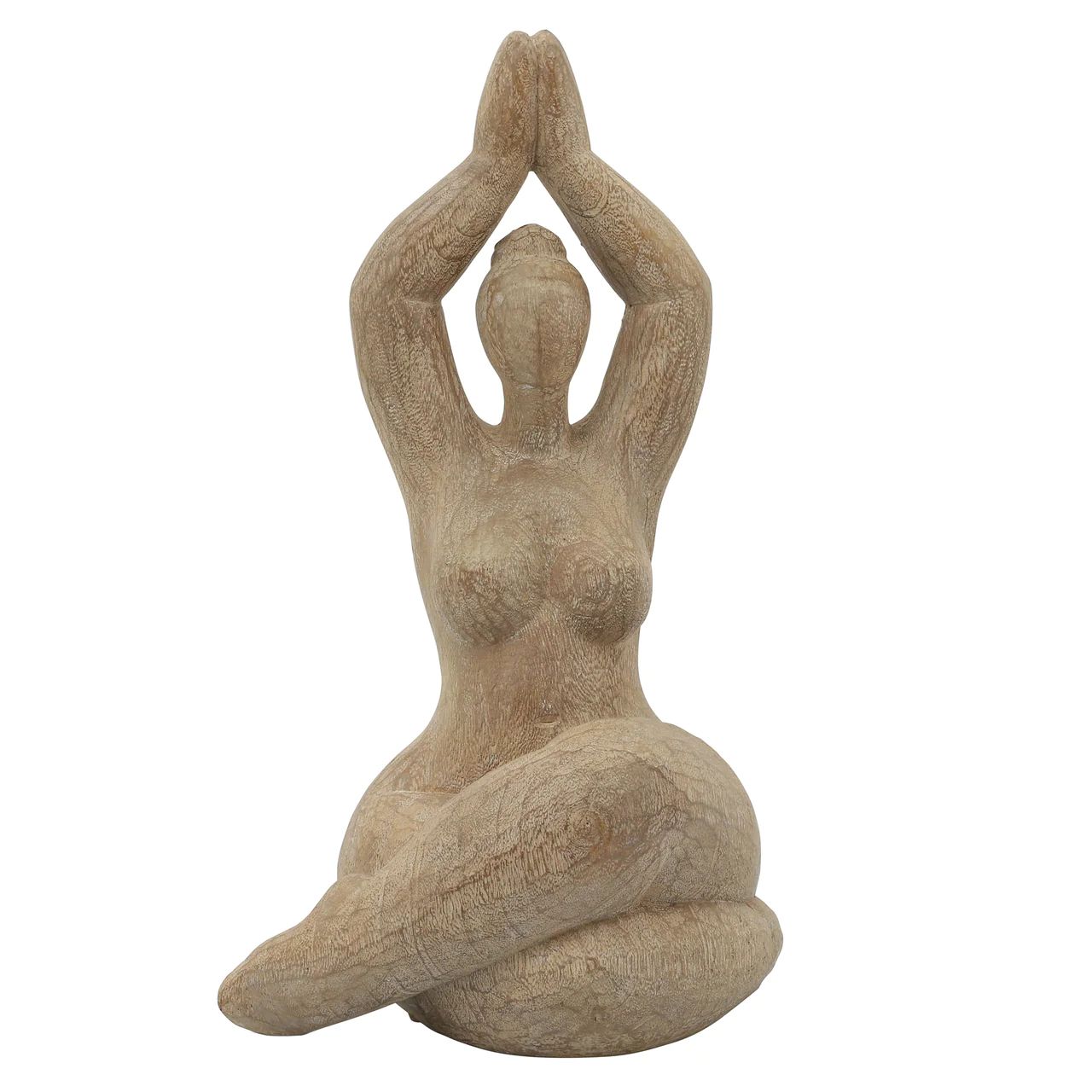Brown Female Yoga Figurine | Sweenshots Studios