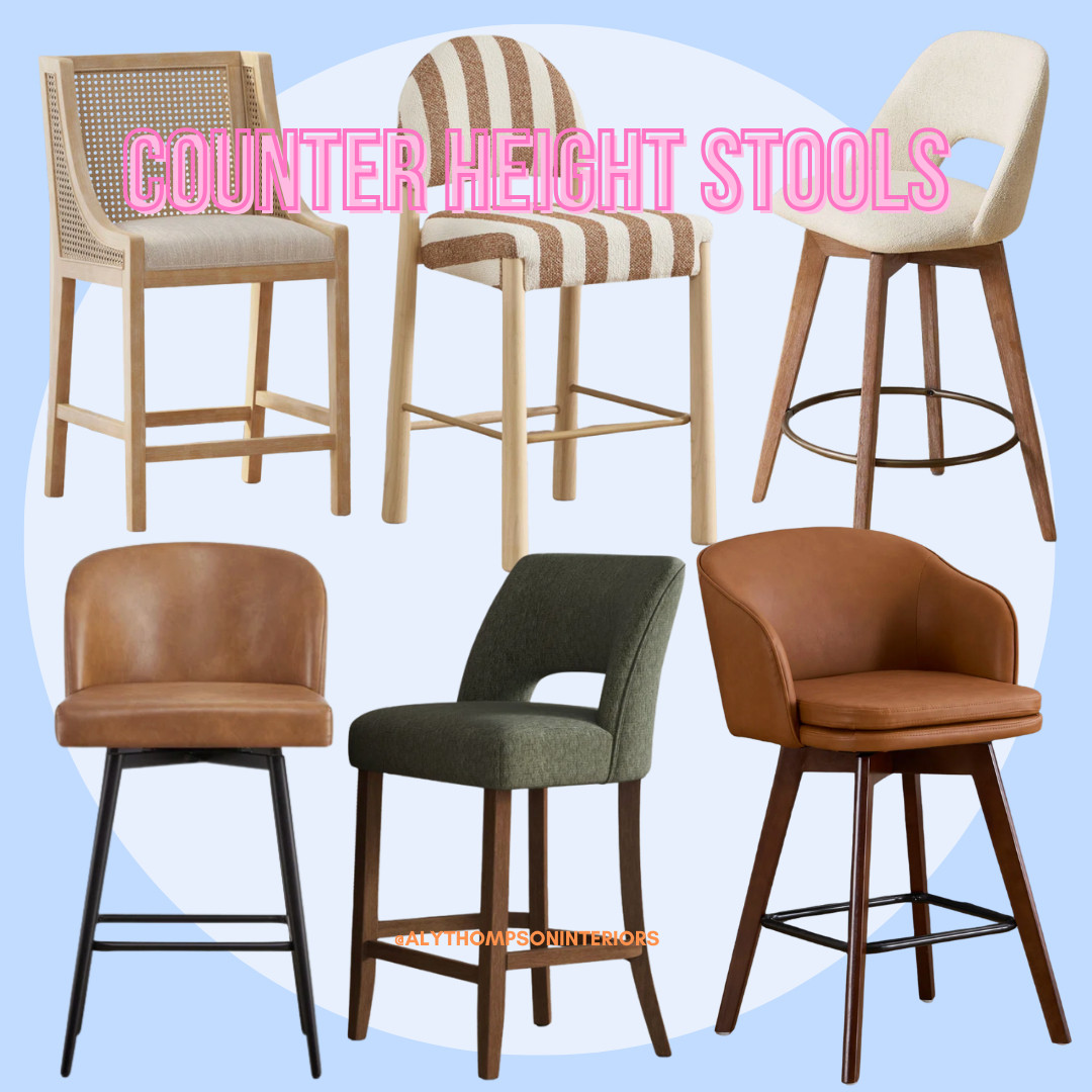 Counter Height Barstools | Kitchen Island | Barstools | Counter Height Stools | Kitchen Decor  

 #LTKHome