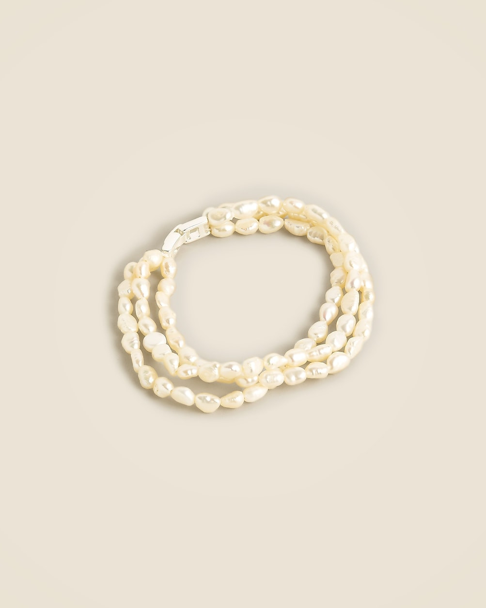 Freshwater pearl layered bracelet | J. Crew US