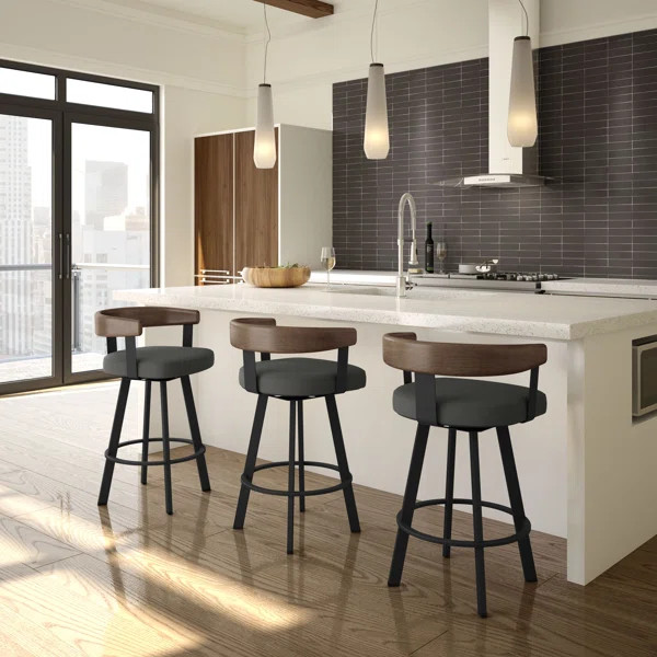 Drees Swivel Bar Stool | Wayfair North America