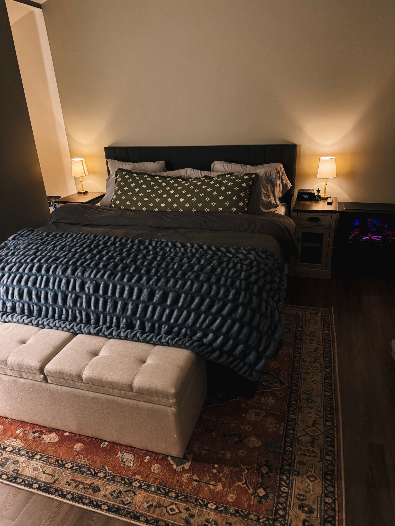 our cozy master bedroom! 

#LTKSaleAlert #LTKGiftGuide #LTKHome