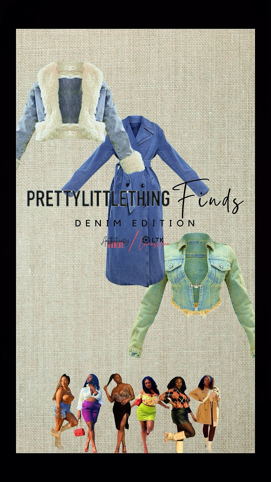 Denim dreams are made of this! 💙 Snag my favorite Pretty Little Thing denim finds—perfect for every occasion. From trendy jackets to classic jeans, there's something for everyone. Plus, use code **EXTRA10** for an additional discount! Hurry before they’re gone! #PrettyLittleThing #DenimJackets #DenimFinds #PLTPromoCode #FallFashion #DenimObsessed #StyleDeals #PrettyLittleThingSale

#LTKSeasonal #LTKFindsUnder50 #LTKFallSale