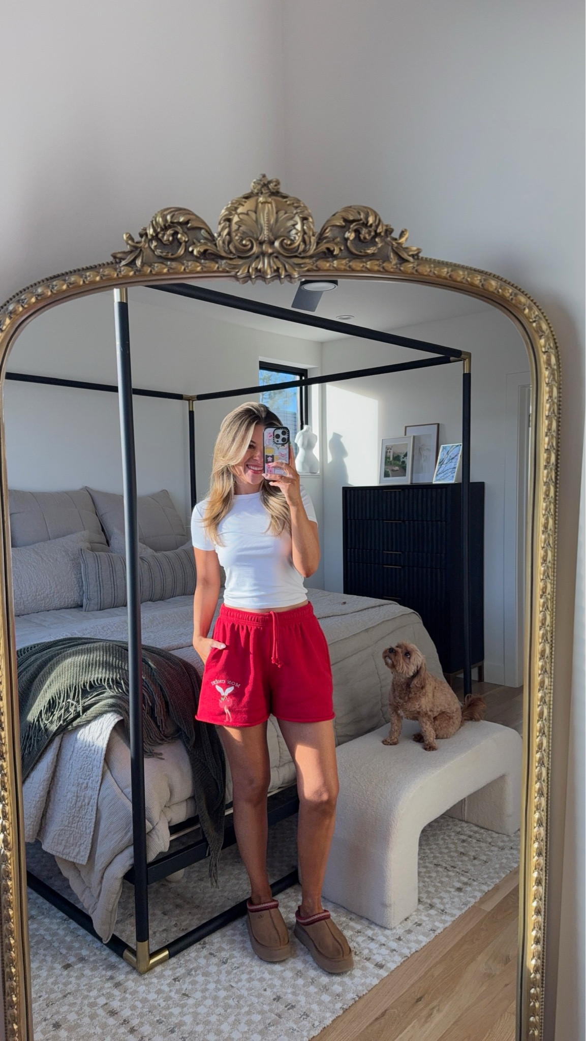 Ted boys lie shorts and white baby tee casual everyday loungewear look. 

Wearing usual smalls

Divi code: Emerson 

#LTKBeauty #LTKSeasonal #LTKStyleTip