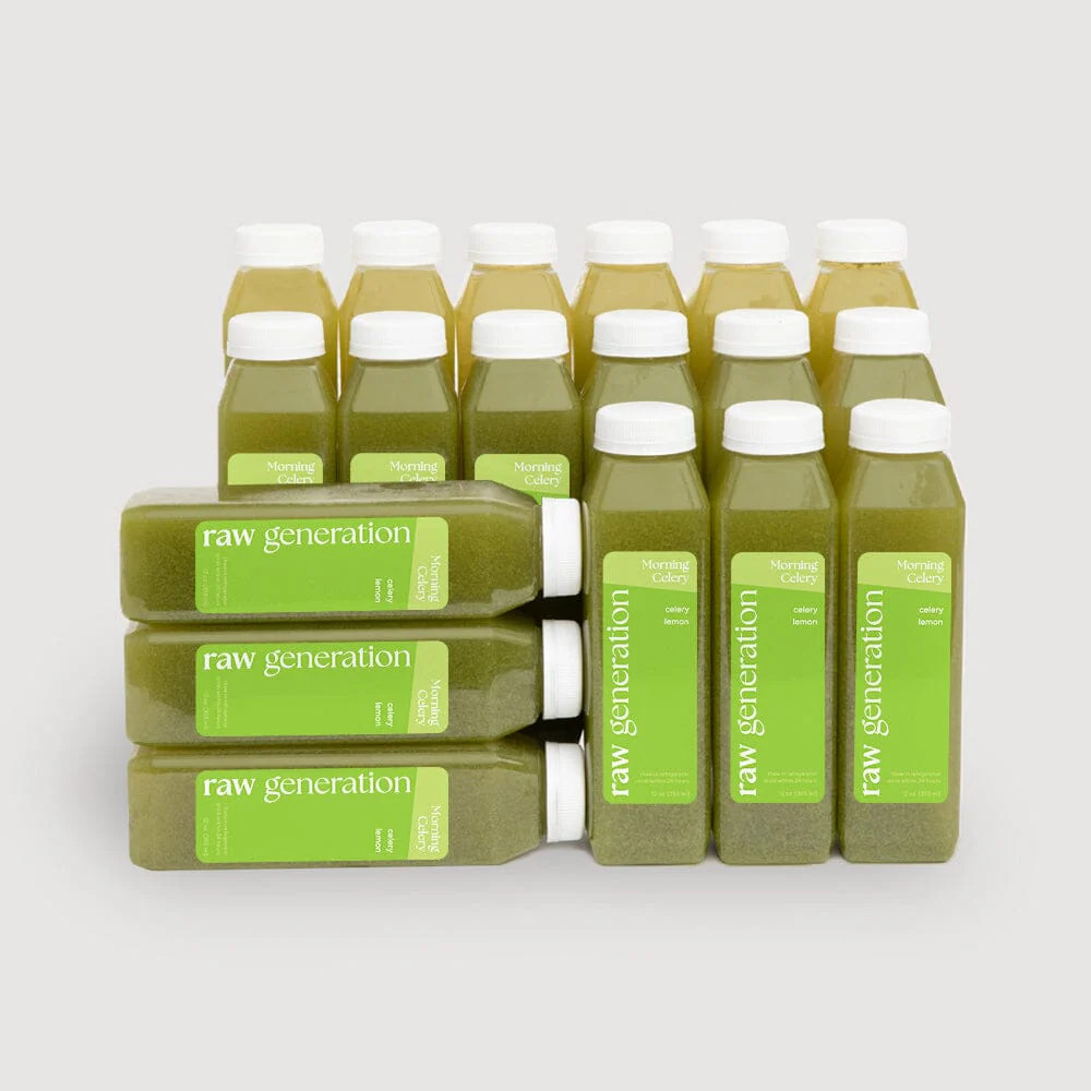 Celery Juice - Detoxify & Boost Gut Health Naturally | Raw Generation (US)