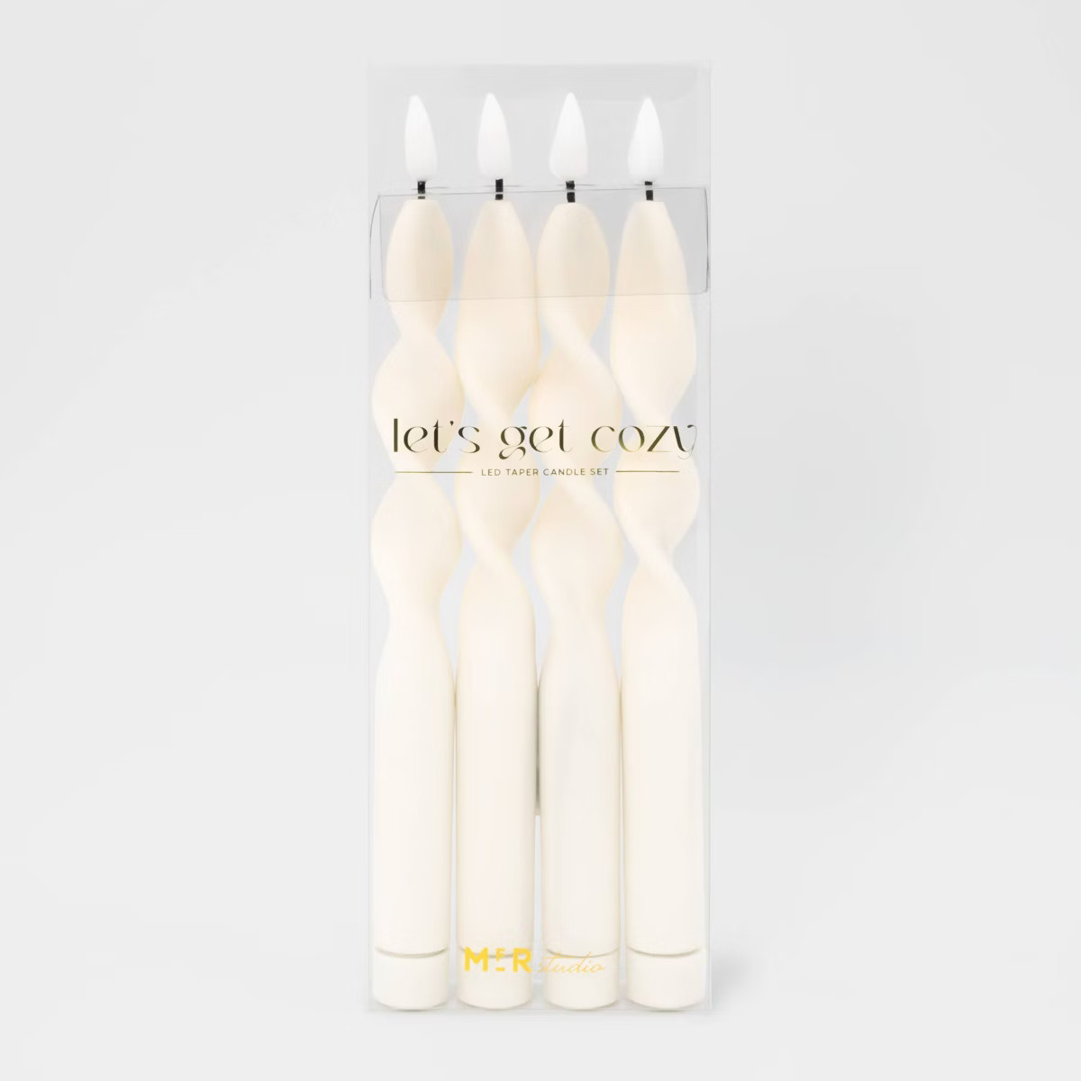 4ct LED Candles White | Target