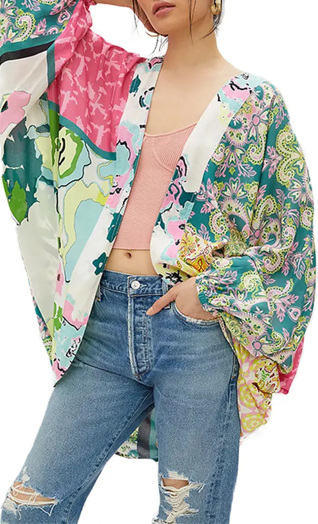 Mixed Pattern Jacket | Nordstrom Rack