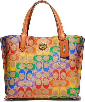 COACH Pride Coated Canvas Tote Bag | Nordstrom | Nordstrom