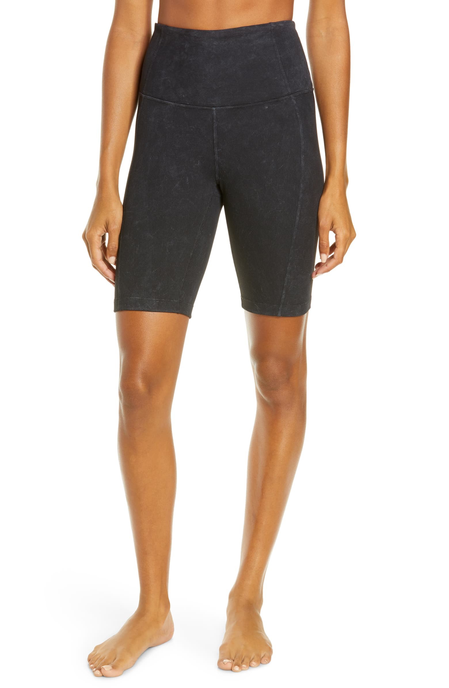 Snow Wash Rib Bike Shorts | Nordstrom