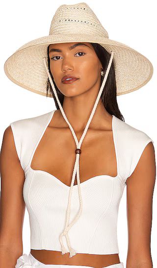 The Vista Hat in Natural & White | Revolve Clothing (Global)