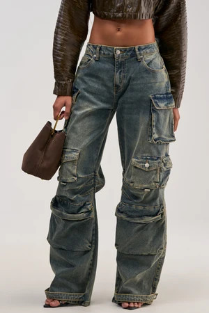 VINTAGE LOVER CARGO DENIM | AKIRA